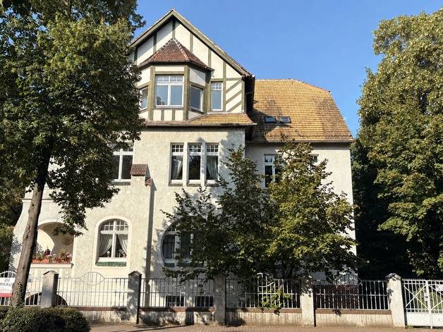 Repräsentative Villa mit Jugendstilelementen am Stadtpark von Torgau